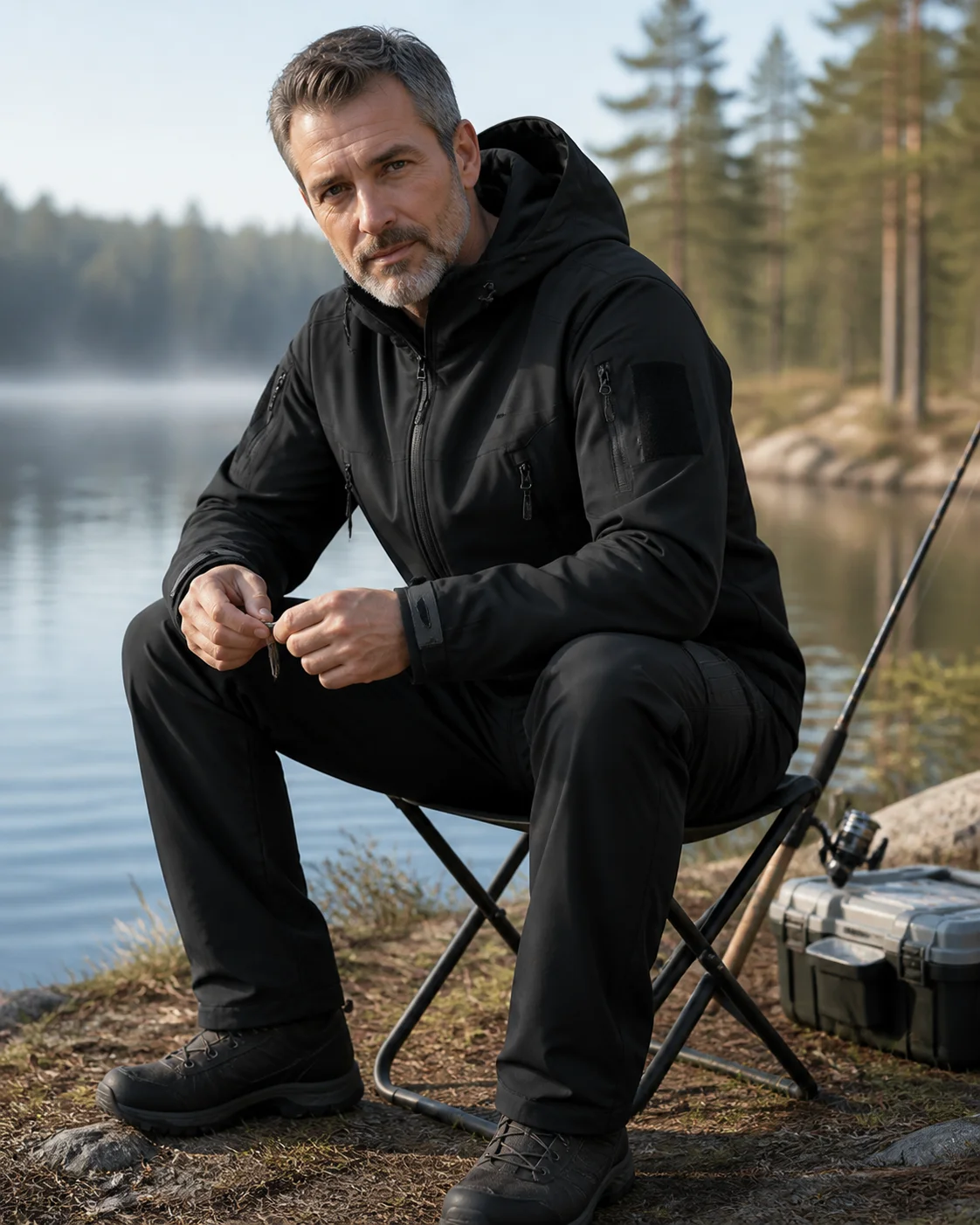 Outdoor Camping Jacket - Men's Winter Autumn Fleece Jackets Tactical