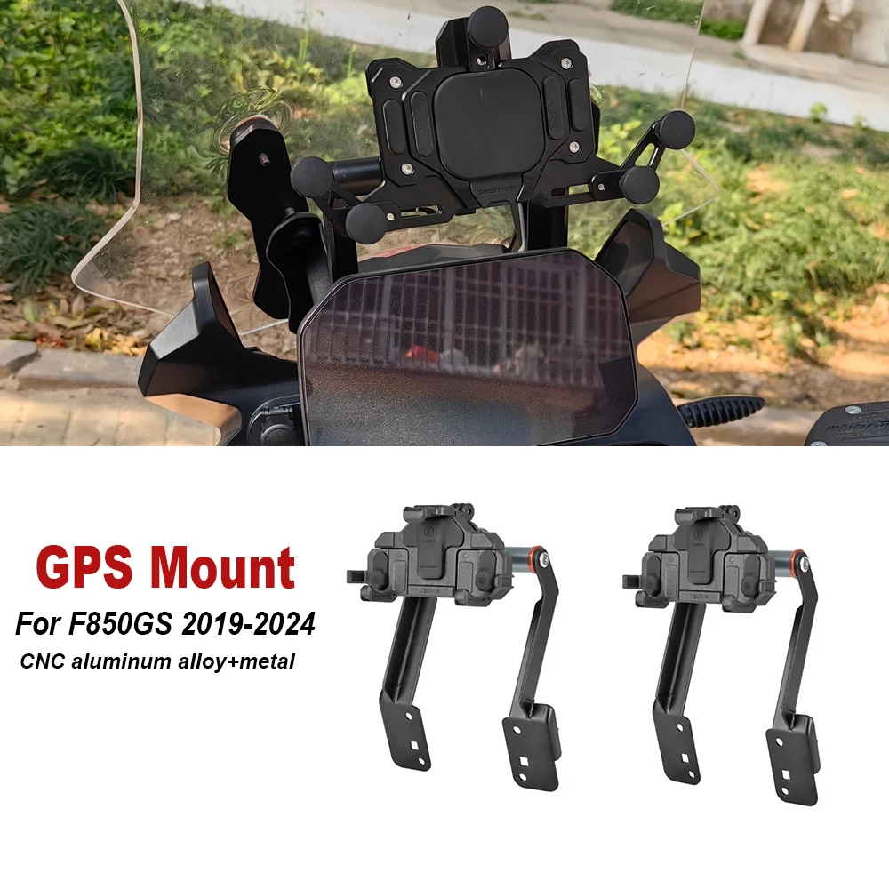 

For F850GS F850 GS ADV F 850GS 2019-2024 Motorcycle Accessories Phone holder Stand GPS Navigation Bracket Kit Mounting 12/22MM