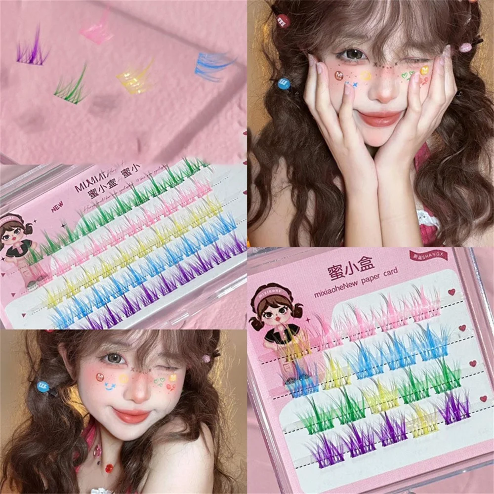 

4 Rows Travel Series False Eyelashes Lazy Person Natural Long Multiple Mixed Styles Popular Portable Lashes Makeup Tools