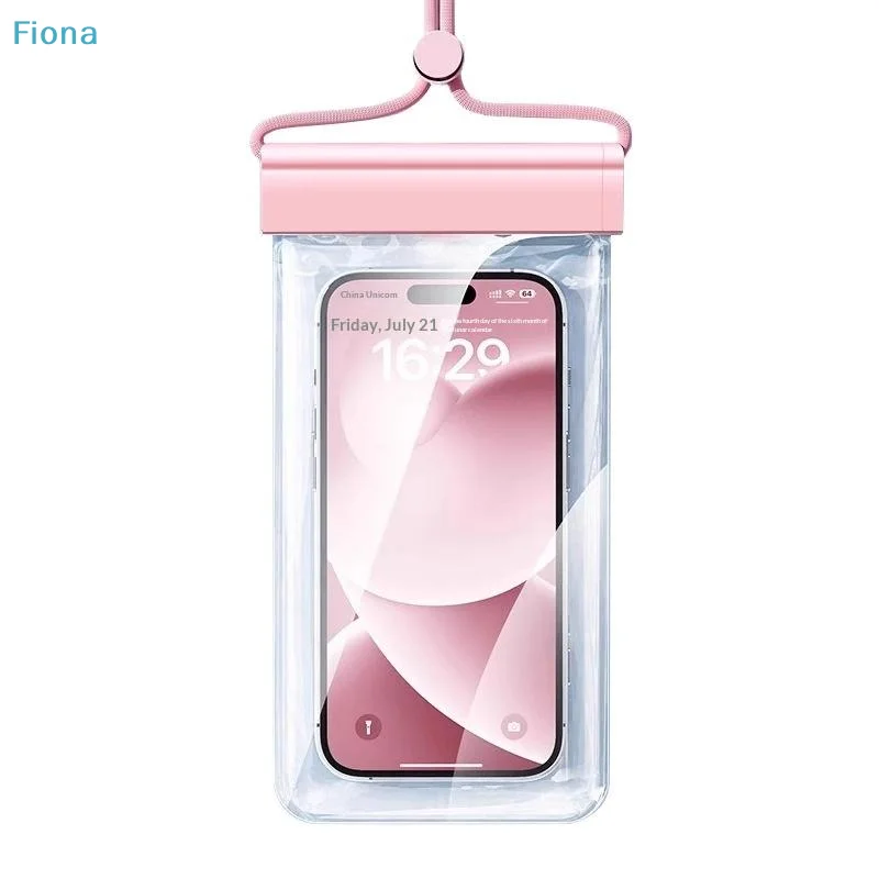✔Universal Transparent Waterproof Touchscreen Phone Pouch Outdoor Diving And Swimming Crossbody Phone Case - view 6