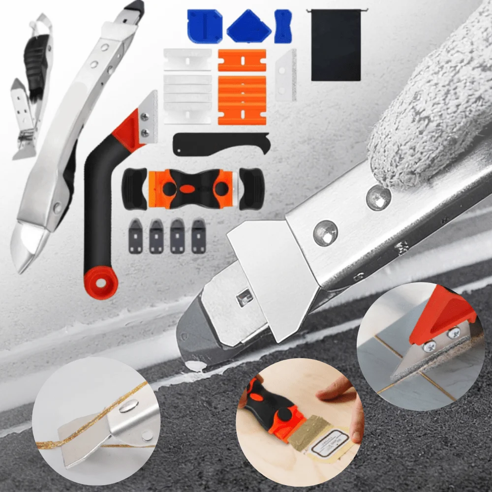 

Набор из 25 силиконовых инструментов для затирки швов с шпателями для затирки и скребками для удаления остатков клея, для ремонта швов на кухне и в ванной