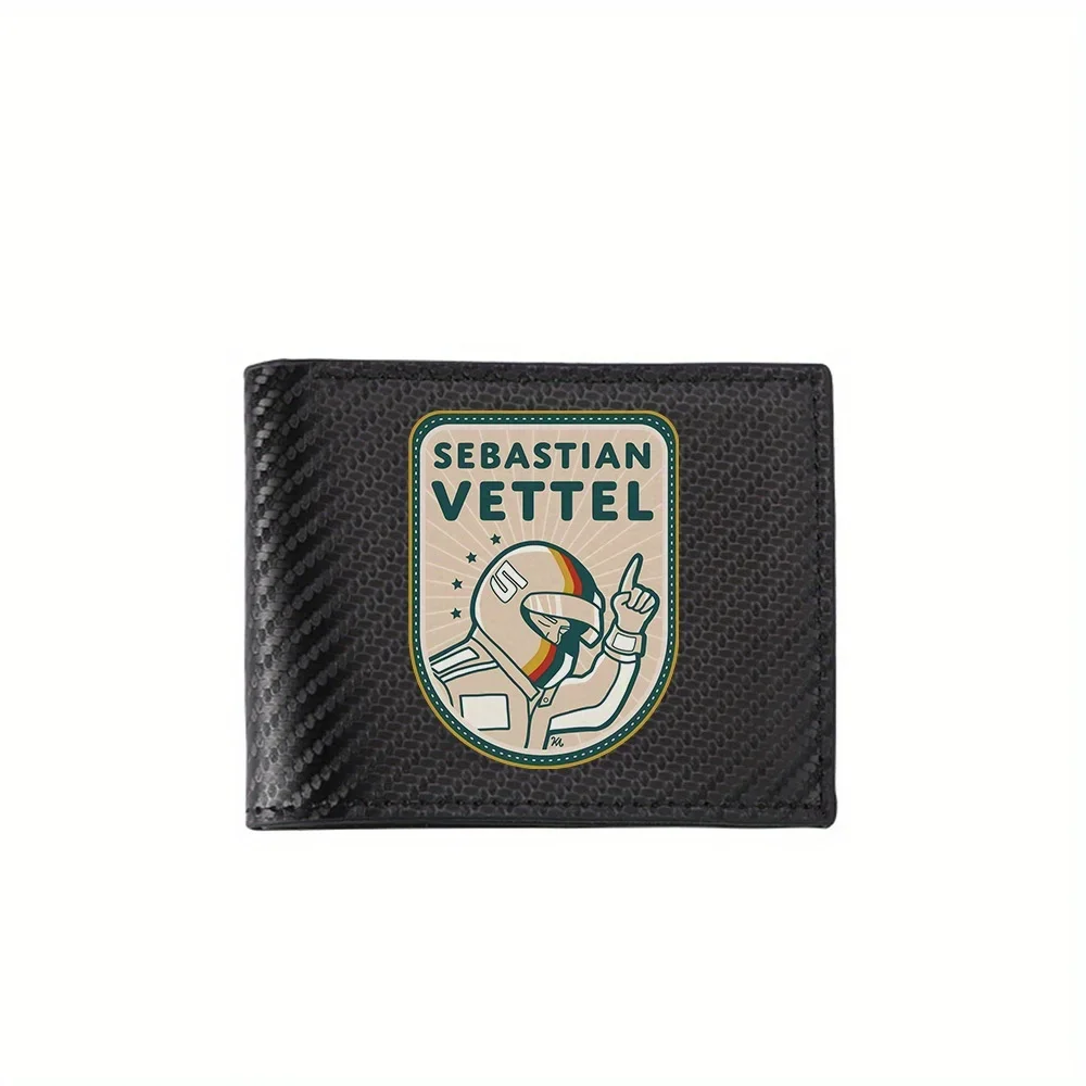 

F1 шлем водителя ручная поза мужские кошельки простой бизнес современный стильный дизайн с принтом подарки для отца, парня, Рождества