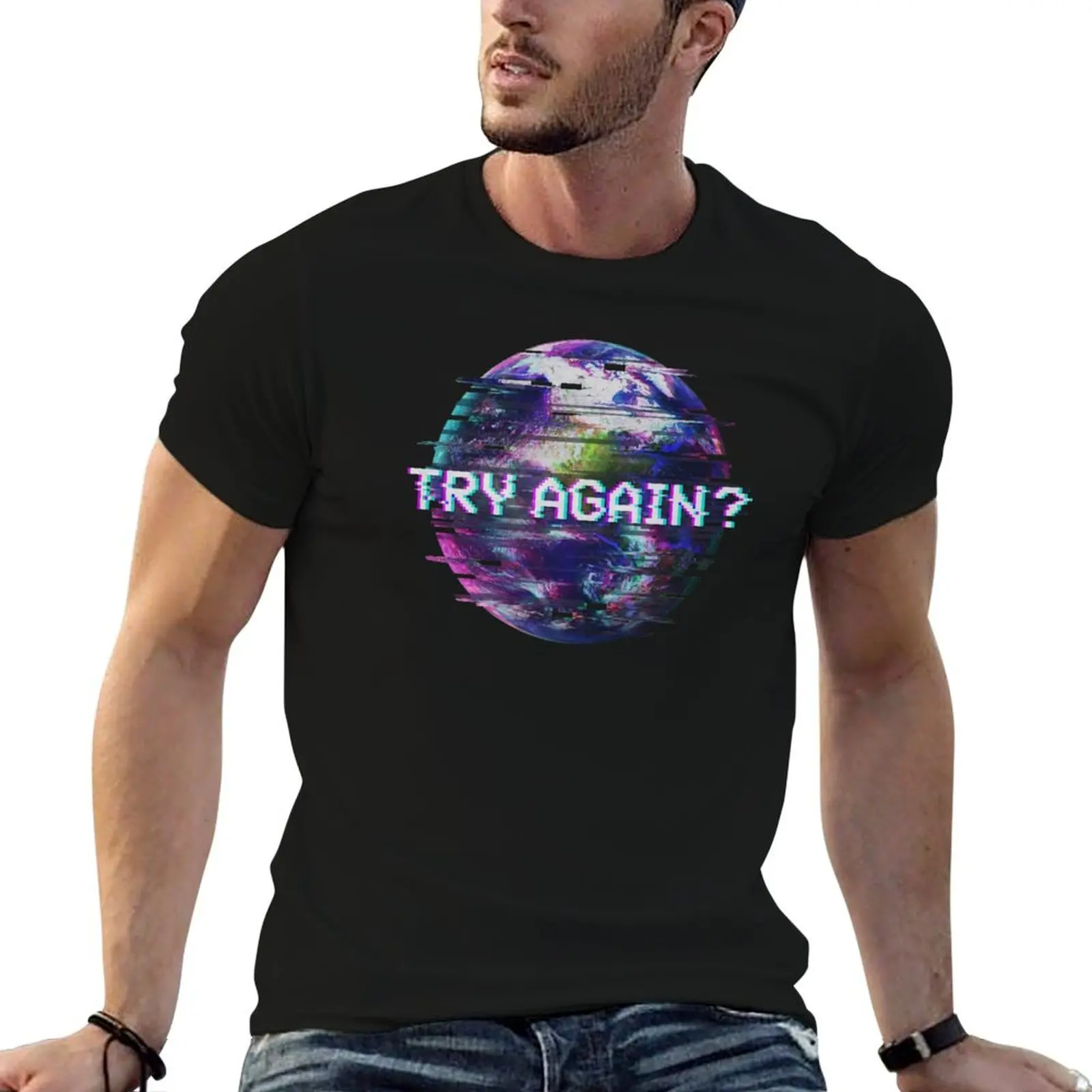 Humanity Glitch T-Shirt Halloween Theme T-Shirt