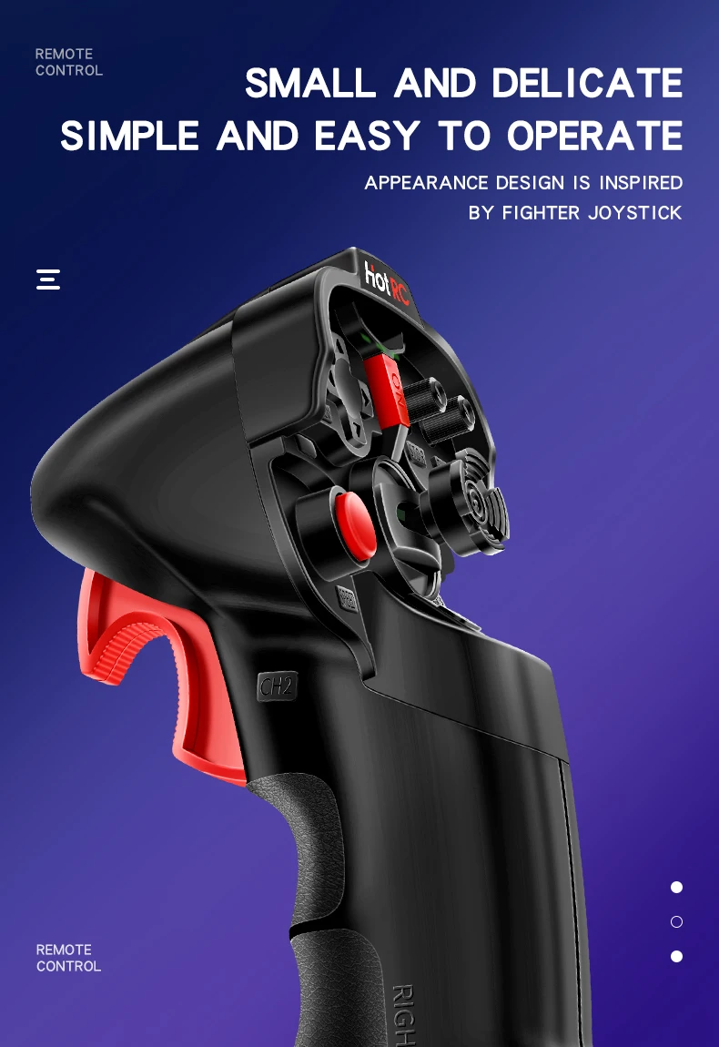 HotRC DS4A 2.4G 4CH รีโมทคอนโทรลวิทยุระบบ 4 V-9 V เครื่องส่งสัญญาณ F-04A ตัวรับสัญญาณ PWM สําหรับ RC รถถังเรือ Drone เครื่องบิน Part