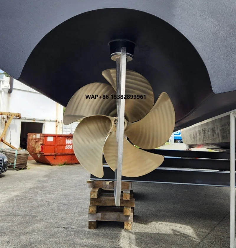 China Supply Cheap Boat 4 Blades Copper Fixed Pitch Marine Propeller 40inch Nickel-aluminum Bronze Propeller