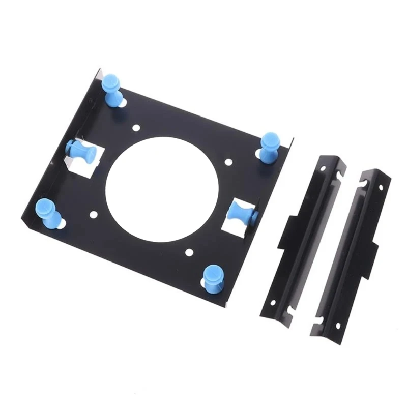 

3.5inch to 5.25inch Internal Hard Disk Drive Mounting Bracket with Screws Rubber Stand and Cushion for Shock Reduction