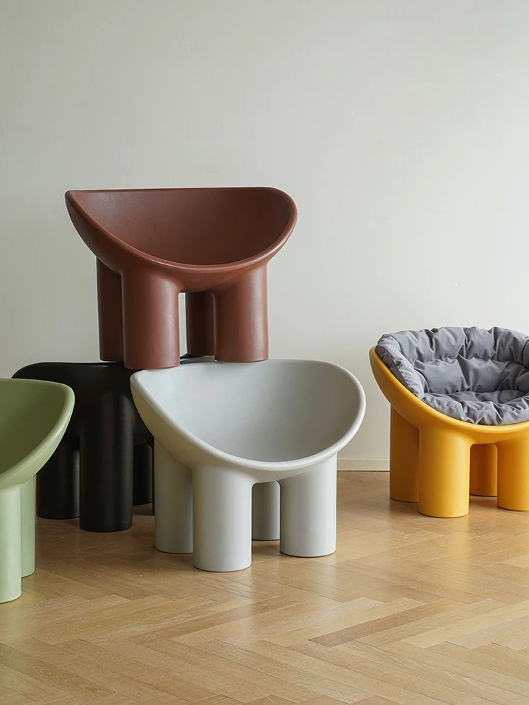 Ленивый пластиковый стул Roly Poly, дизайнерский современный диван, скандинавские стулья для гостиной, гостиная, салон, роскошный шезлонг, мебель для дома