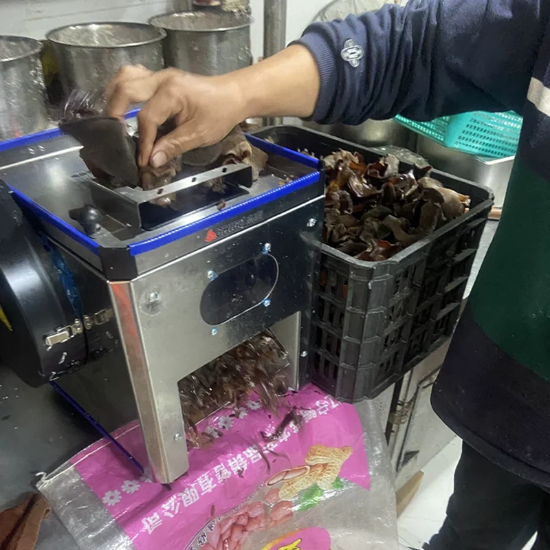 Electric Meat Slicer Cutter Machine Commercial Grade Stainless Steel Blade Automatic Operation
