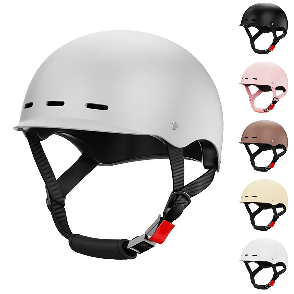 

Ultra-Light Bicycle Helmet For Men Women Multiple Ventilation Holes Breathable Half Face Helmet For For For Outdoor Sports