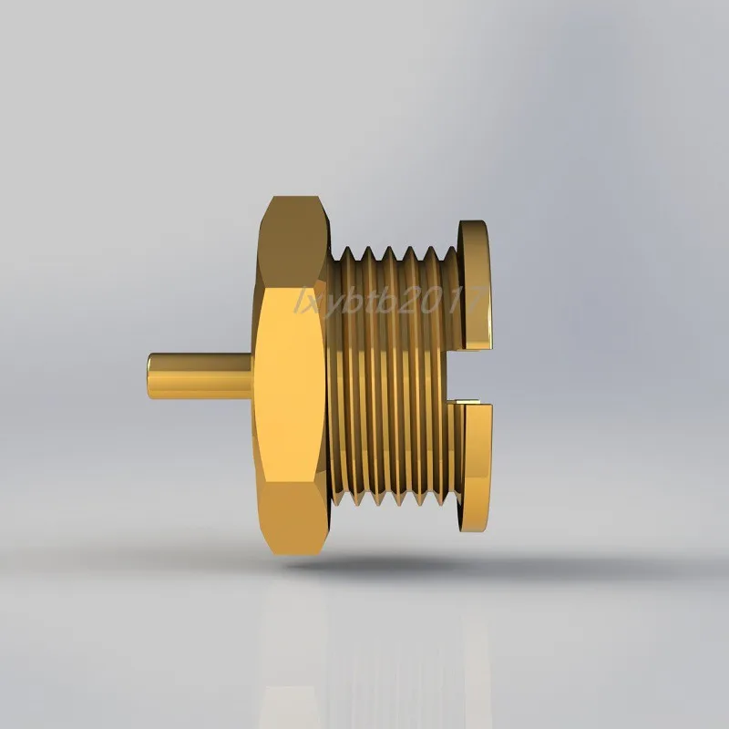 MCX-KYD8-1 Micro RF Connector M5 × 0.5-6 g Threaded Screw-in Microstrip Female