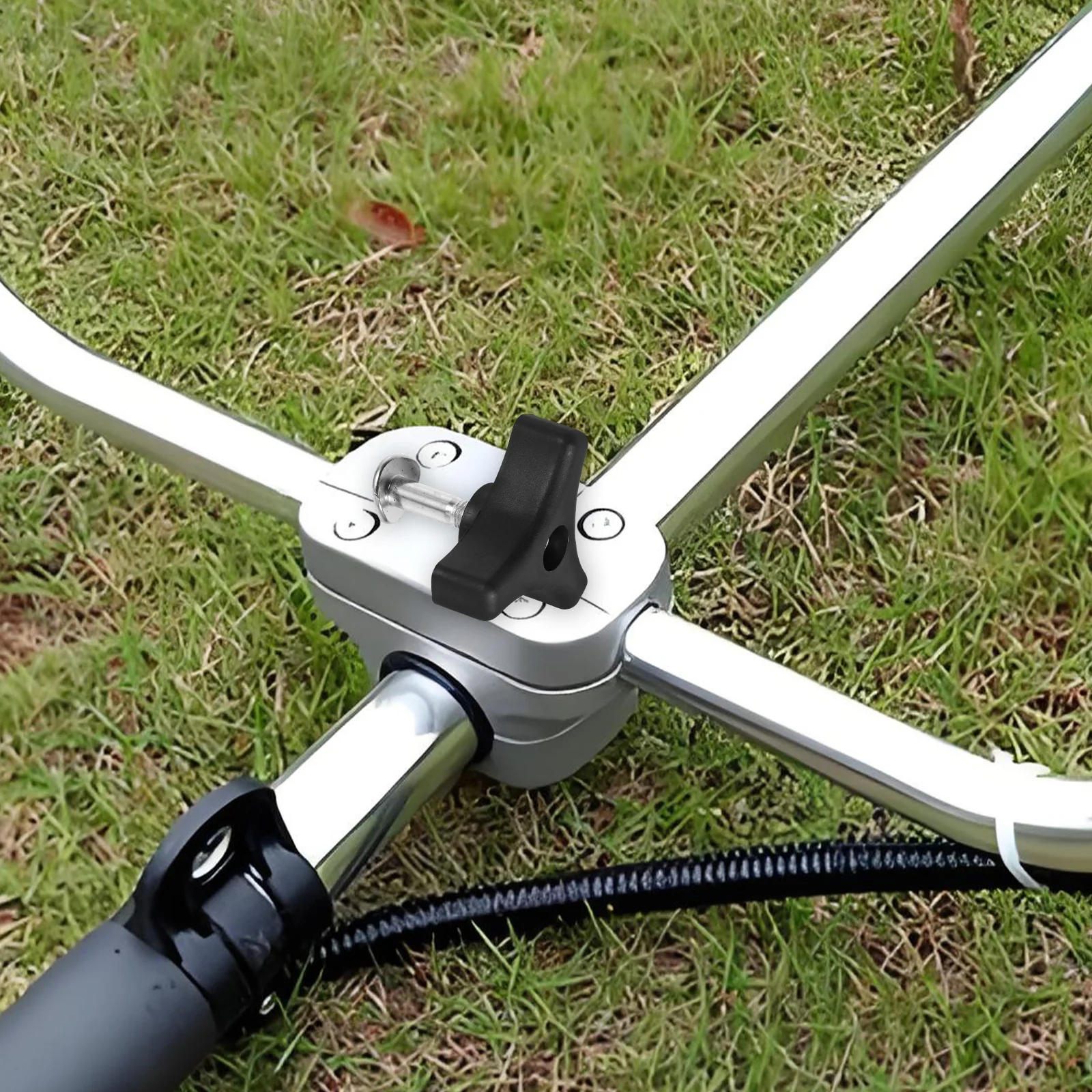 

4 set Lawn Mower Handle Screws Plastic Hardware Nut Bolt For Push Lawn Sweeper Knob Replacement Reusable Reliable Lightweight