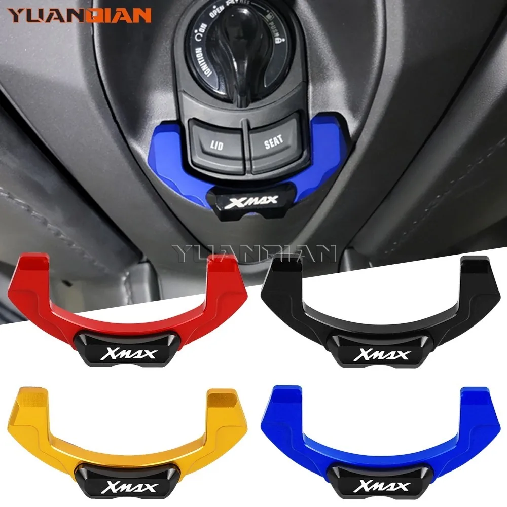 

2025 Motorcycle Electric Door Lock Decorative Cover For Yamaha X-MAX125 XMAX250 X MAX300 X-MAX400 XMAX 125 250 300 400 2017-2024