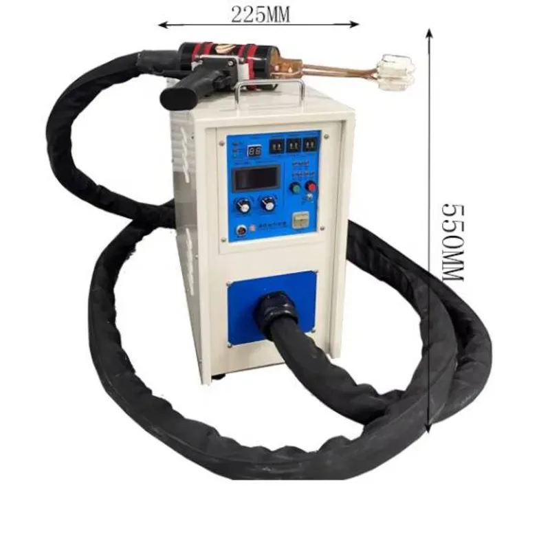 Hot Sale Portable Induction Furnace Handheld With Soft Cable For Metal Tubes Brazing 380V Easy To Operate