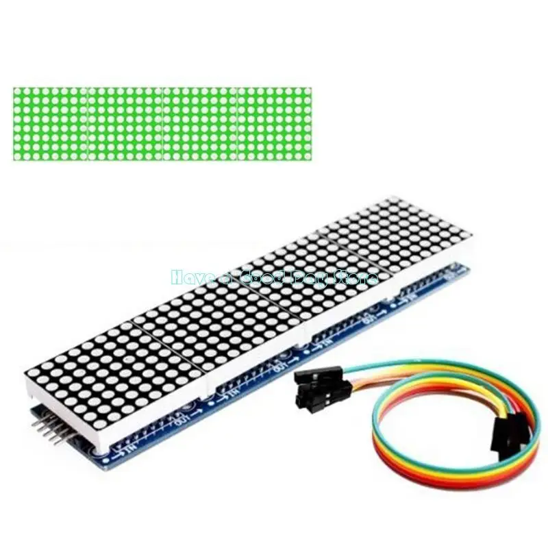 462D MAX7219 4 in 1 LED Display Dot for Matrix Microcontroller MCU Control Module 5P