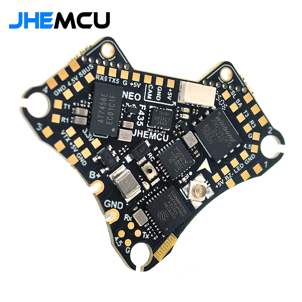 

JHEMCU F435 NEO 1S AIO ICM42688P Blackbox 16MB With 4-in-1 Integrated 5A ESC Dshot300 External TYPE-C Boardfor RC FPV Drone