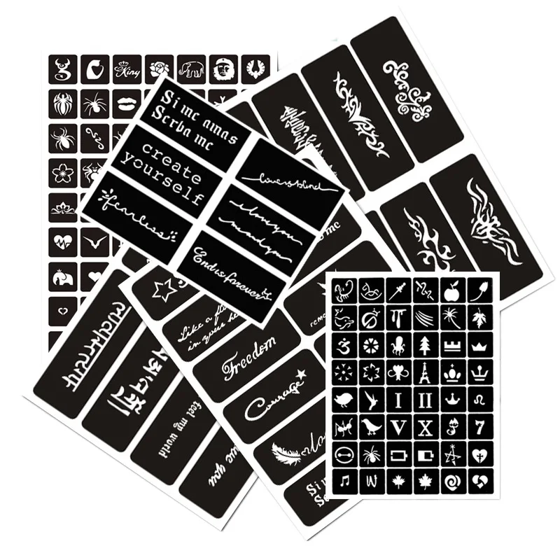 Machine Design in Practice: How Hand & Small Henna Tattoo Stencils Revolutionize Precision Body Art