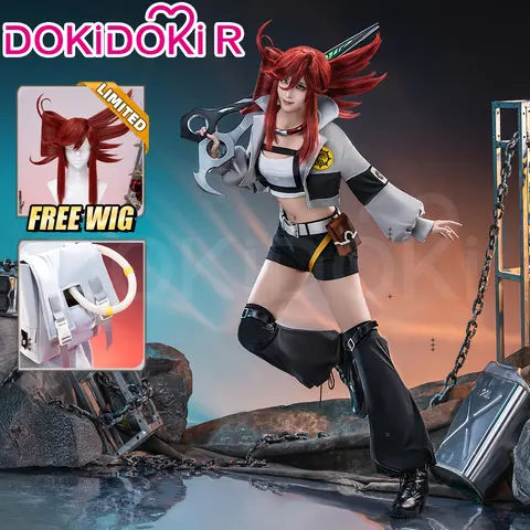 IN STOCK Riyo Cosplay Costume Anime Gachiakuta【XS-4XL】DokiDoki-R Upgraded Bag Wig Halloween Costume Plus Size