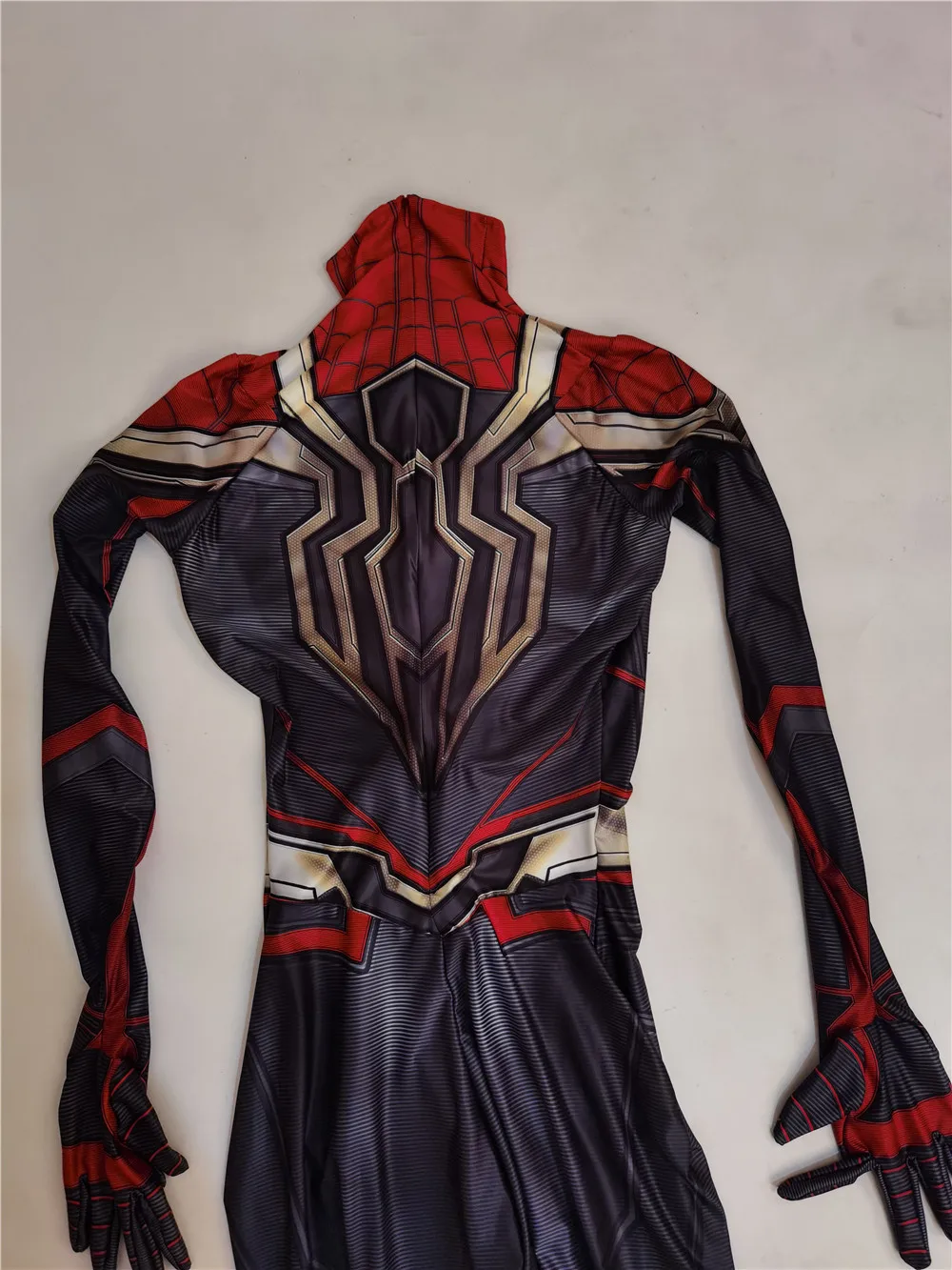 Halloween adultos crianças sem caminho para casa spiderman super-herói cosplay traje completo bodysuit zentai segunda pele terno masculino festa macacão