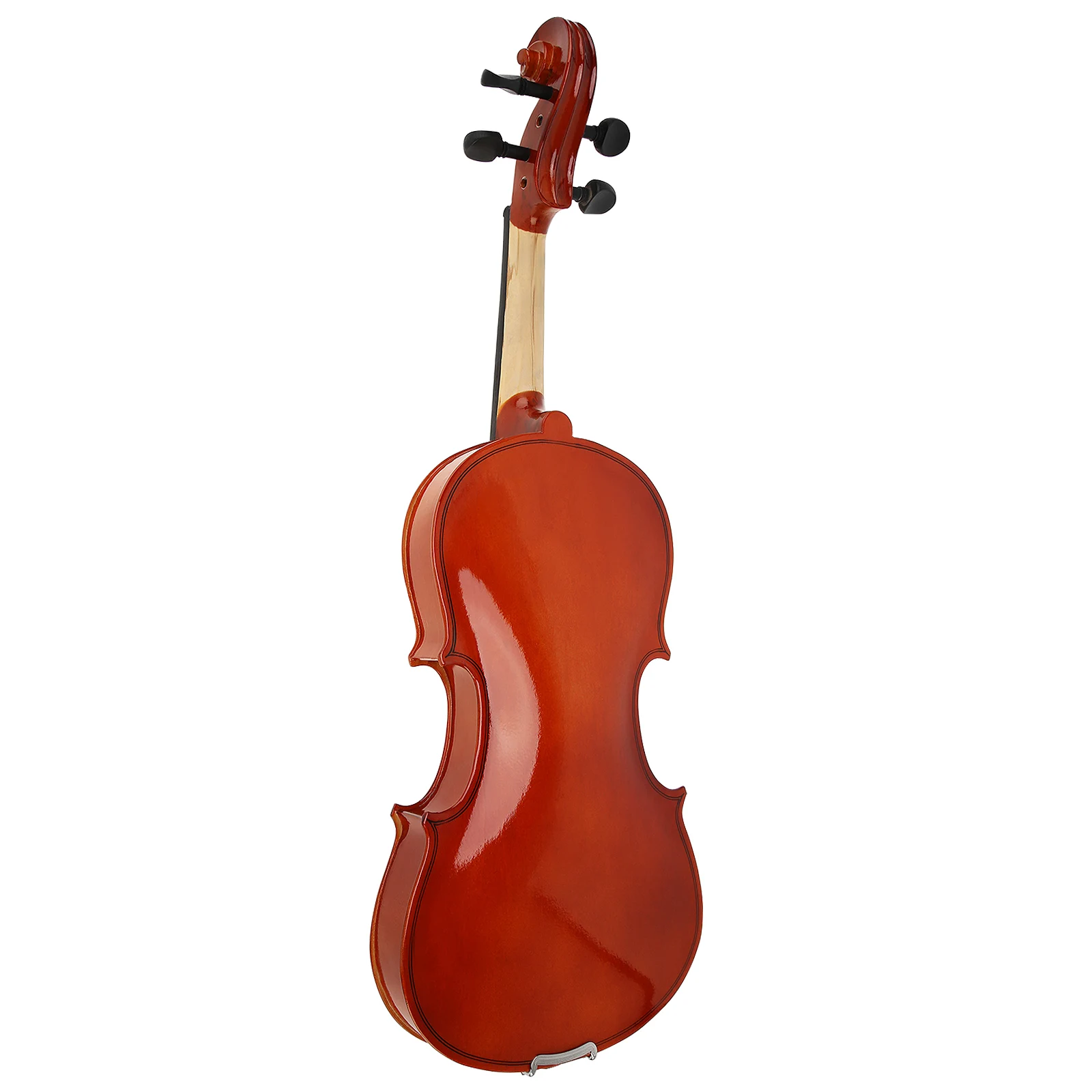 4/4 3/4 1/2 Acoustic Violin for Violin Beginner with Case & Bow,Natural Color Fiddle