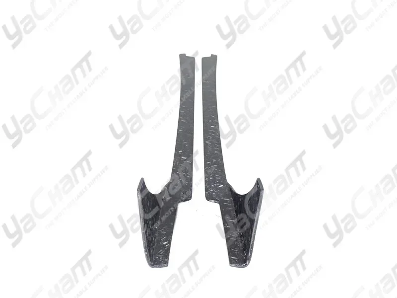 

Carbon Fiber Froged Carbon Weave Side Skirts Fit For 2011-2017 Aventador Coupe & Roarster SVJ-Extra Underboard Extension