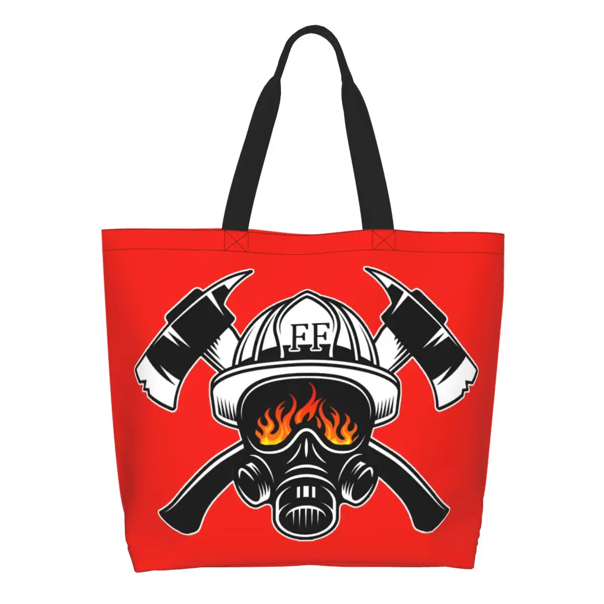 personalizado-bonito-bombeiro-cranio-sacolas-de-compras-reciclagem-bombeiro-resgate-mercearia-lona-shopper-bolsa-ombro