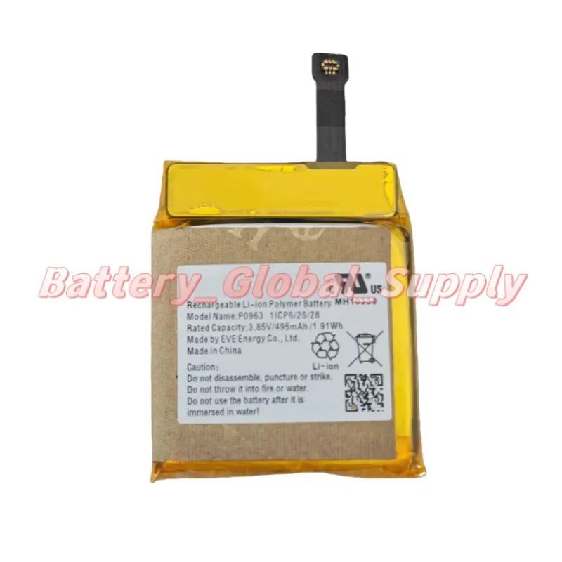 

Аккумулятор 3.85V 495MAH для P0963, высокое качество, быстрая доставка, 1 шт.