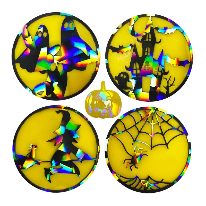 Silicone Mold Mat Cup Tray Resin Mould DIY Jewelry Making Mold Halloween Pattern Drop shipping