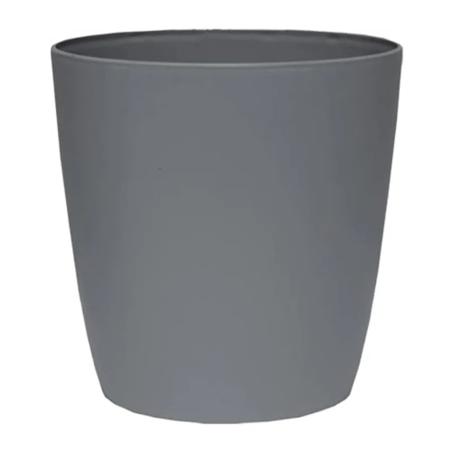 

Круглая самополивающаяся кашпо Aria - Легкий пластиковый горшок для трав и других растений - Прочные горшки для комнатных и уличных растений