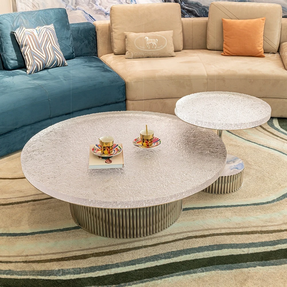 Household living room retractable high-end light luxury size combination modern and simple