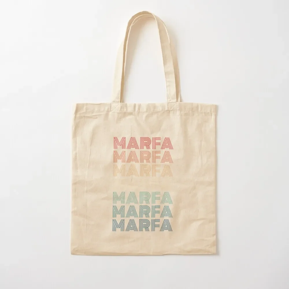 

Retro Marfa Texas Tote Bag personalized tote bag tote bag woman