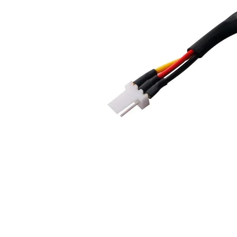 3ピン抵抗ケーブルワイヤー,オスからメスへの接続,pcの縮小,速度のノイズ,エクステンション