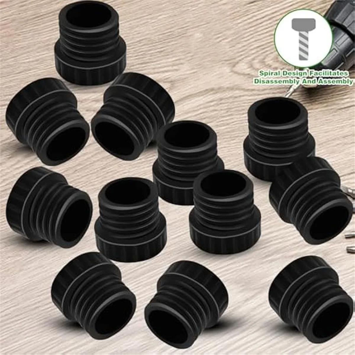 12Pcs Light Bulb Socket Cover,Light Socket Safety Cap Plugs for String Lights, Light Socket Cover Unused Sockets Caps