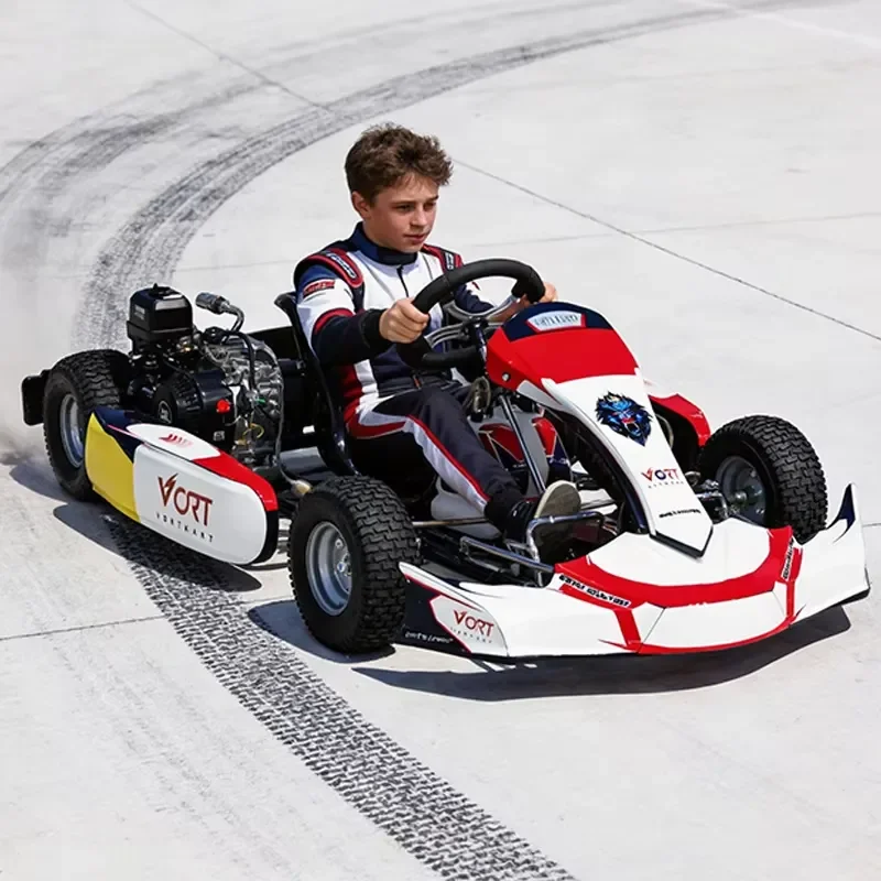 Trail Rider Off-Road Go Kart 4130 Chromoly Steel Frame 225cc Zongshen Powered Buggy All Terrain Turf Tires Racing Cart
