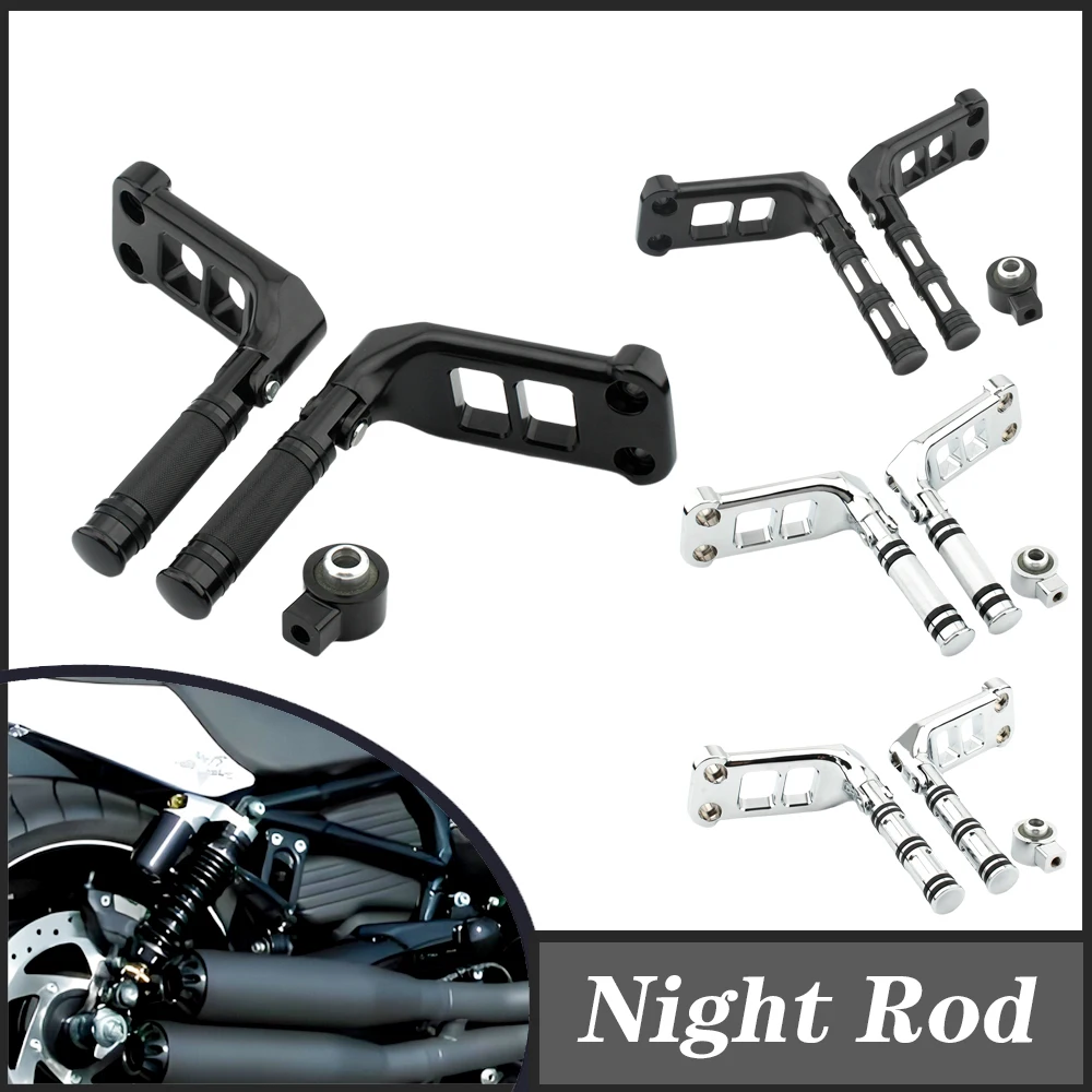 

FOR Harley Davidson Night Rod Special 2007-2017 Anniversary VRSCDX 2012 Motorcycle Rear Passenger Footpegs Footrests Bracket