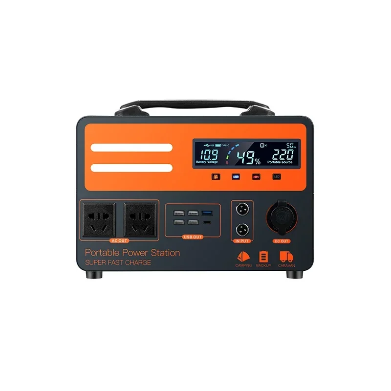 Outdoor mobile power supply 220v portable large-capacity self-driving camping night market stall emergency battery 6000W