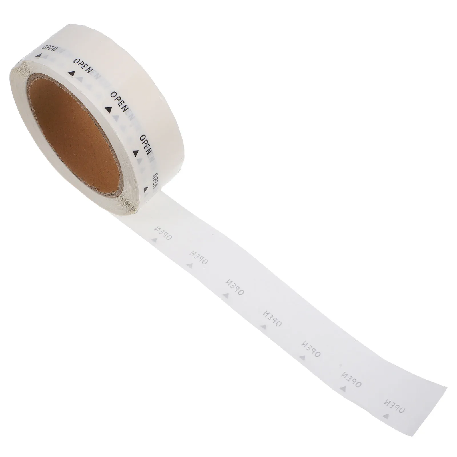 

1000 шт. прозрачных круглых этикеток с отрывной лентой, легко удаляемых, без остатка, водонепроницаемых, для упаковки, доставки, конвертов, бутылок