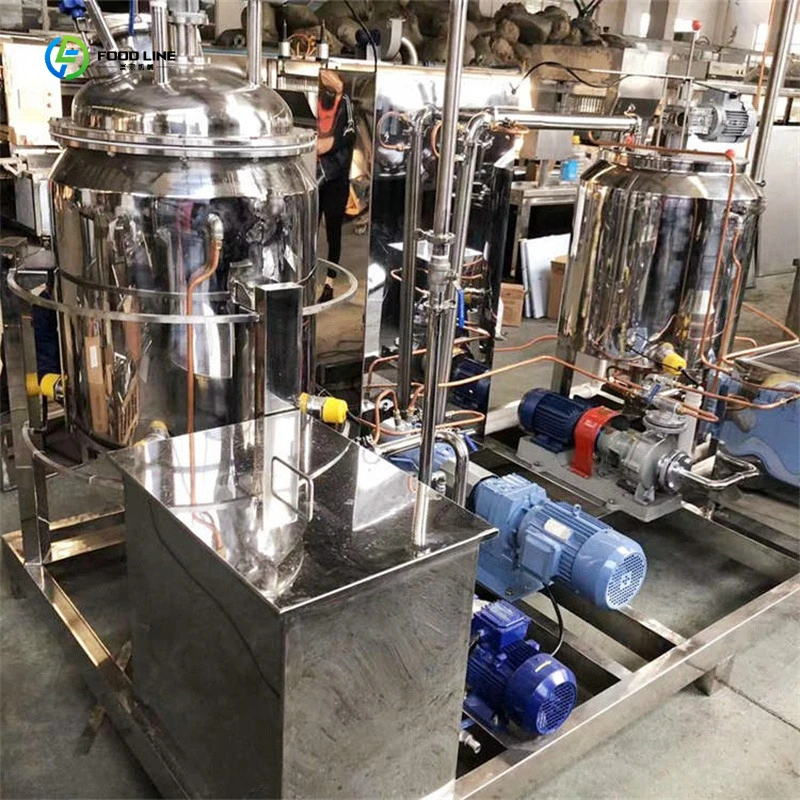Jelly Candy Depositing Making Machine Central Filled Soft Milk Candy Production Line FL Customized