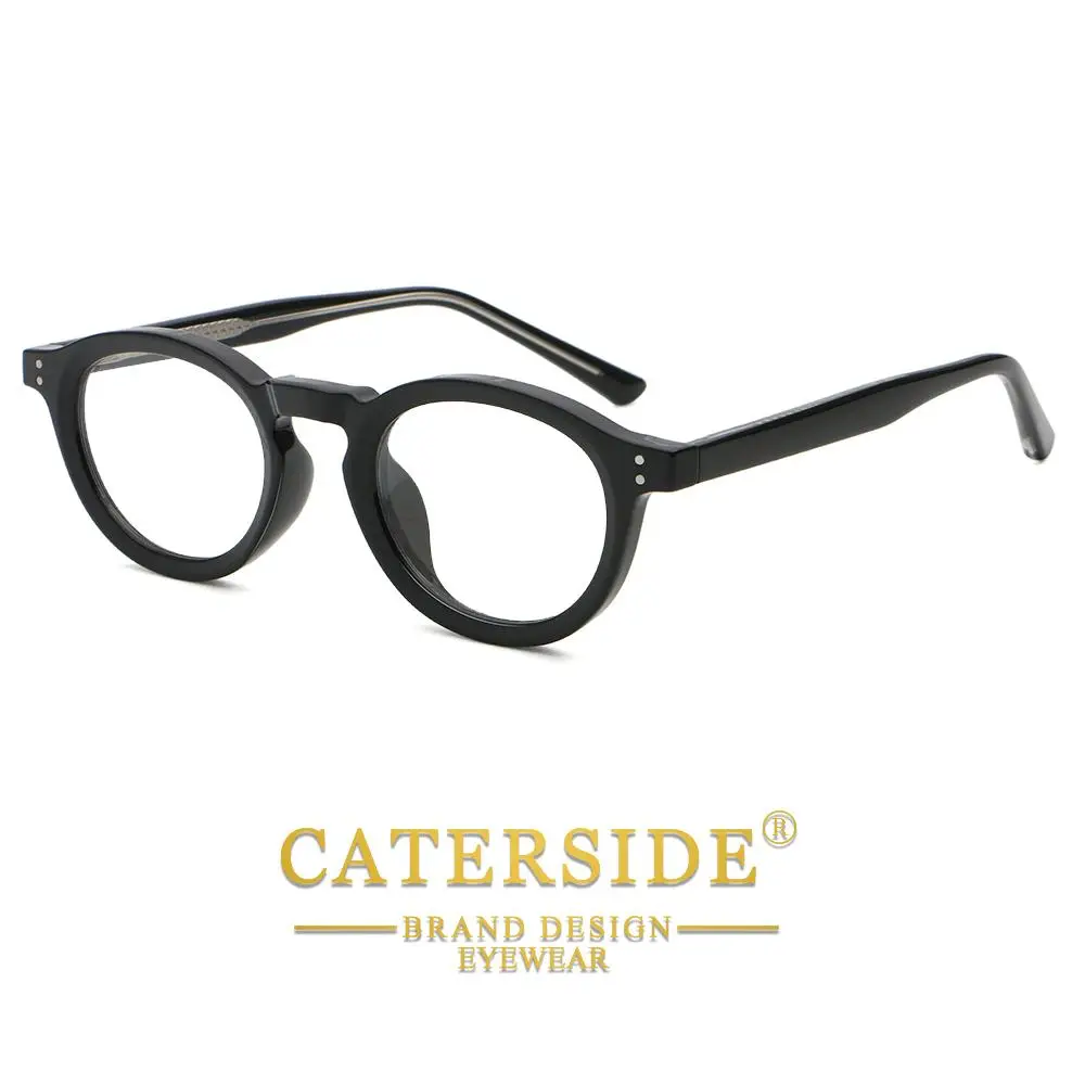 CATERSID Modische Herren-Quadratbrillenfassung Hochwertige Tr-90 Anti-Blaulicht-Brille Damen-Business-Festival-Geschenkbrille – Detail 4