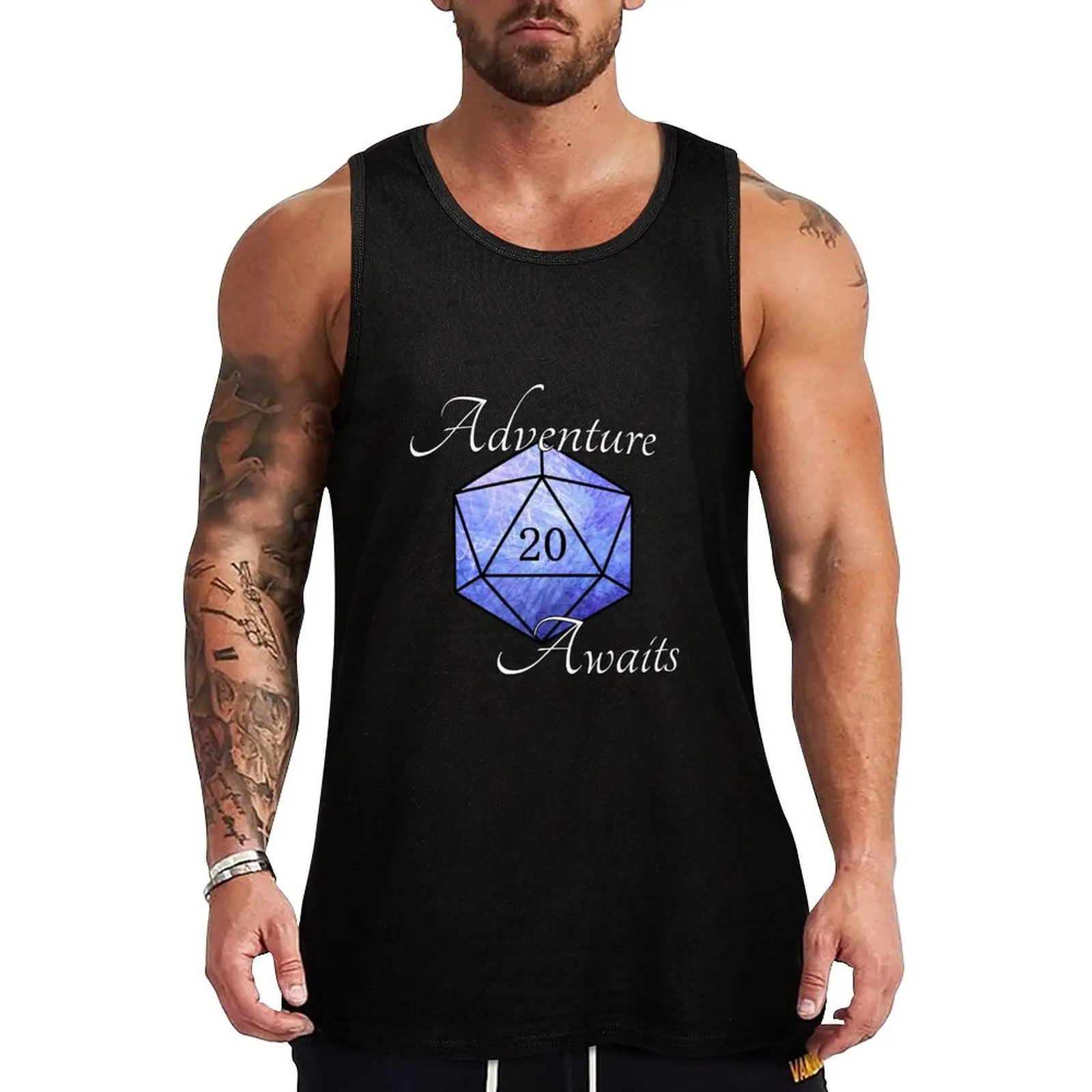 

Adventure Awaits Tank Top men clothings Gym clothes Top