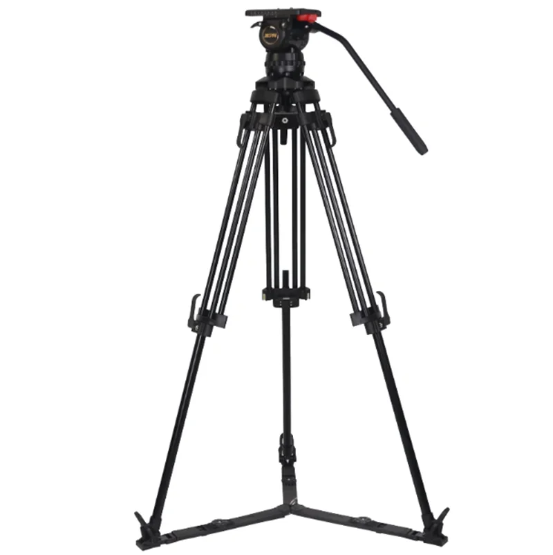 Photographic Equipment Jiepai V15 Professional Broadcast Heavy dut Video camer Tripod With 100mm Bowl