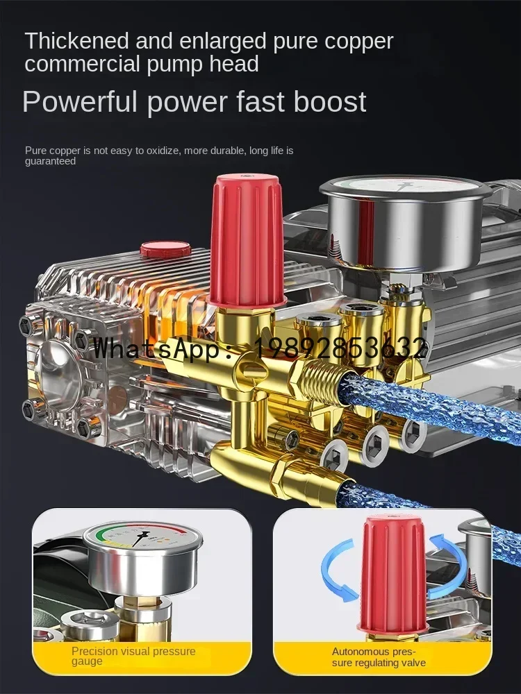 LYY  car washing machine Commercial high power ultra-high pressure cleaning machine Industrial water gun water pump