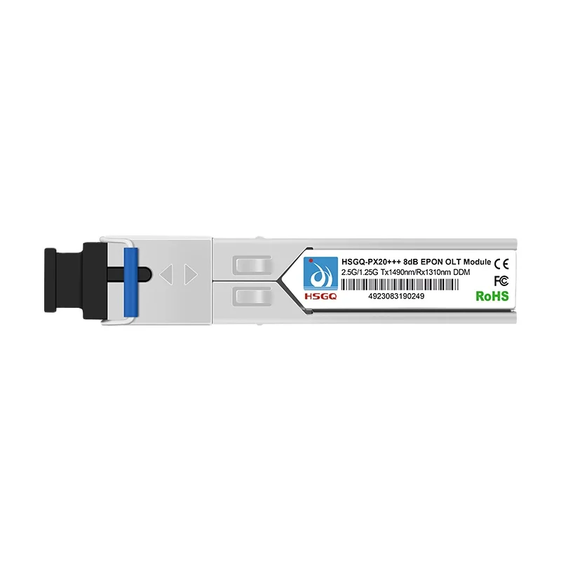 HSGQ-PX20+++ Factory Price 1.25G Epon Olt Transceiver 20KM 8db EPON OLT SFP Module Ftth Network