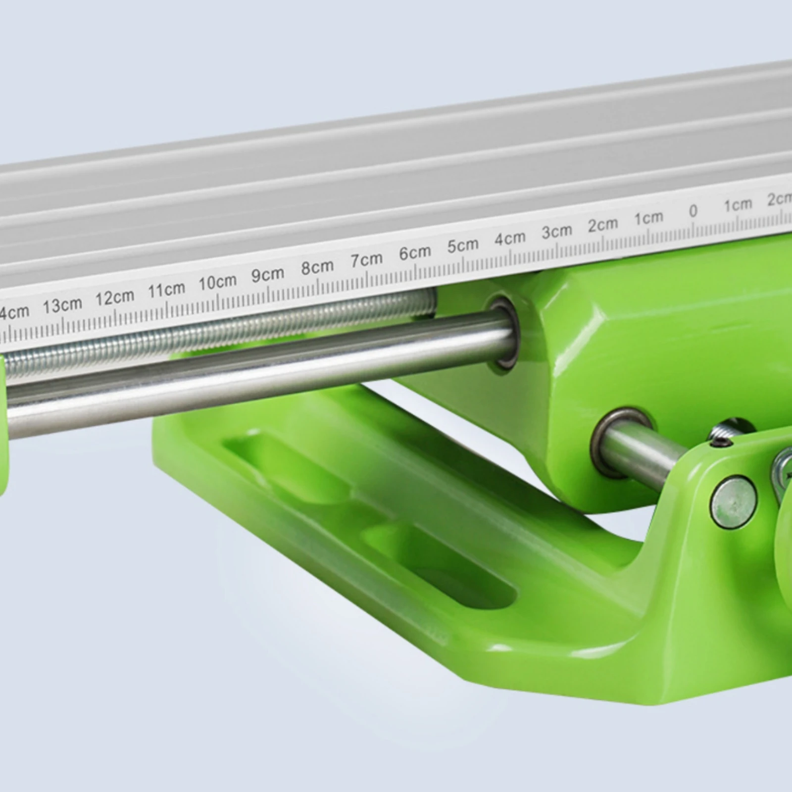 Cross Slide Worktable Longitudinal Grooves Drill Press Worktable Cross Slide Table Sturdy Base Machine Part Compact