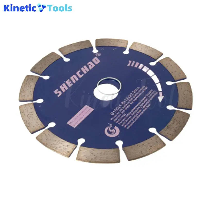 

150mm Multi purpose diamond cutting sheet for wall cutting, ceramic tile slicing, marble cutting sheet, metal cutting sheet