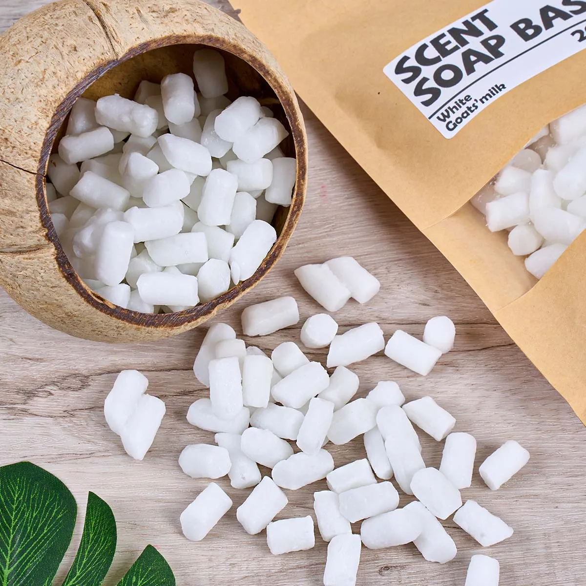 DIY Fashion Bag Color Glycerin Soap Base Aromath Soaps Rose Lavender Goat Milk Flavor Soap for Handmade Bath Foaming Butter