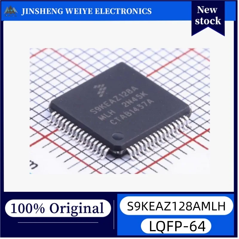 1/10 piece original genuine surface mount S9KEAZ128AMLH LQFP-64 48MHz 16KB 32-bit microcontroller new stock