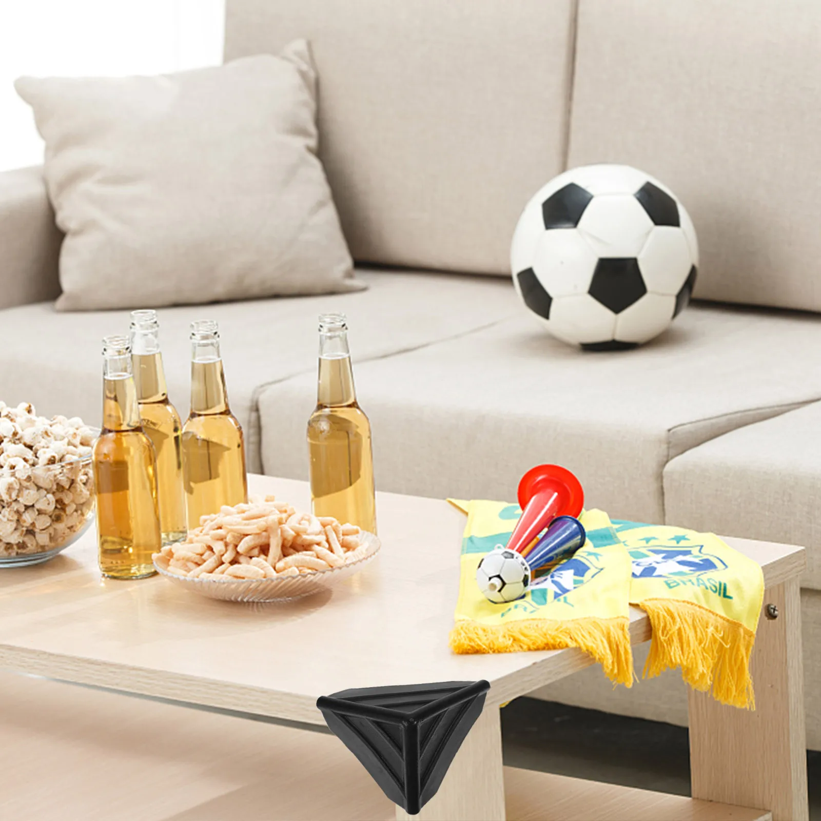 100Pcs Plastic Corner Protectors for Shipping Carton Box Frame Furniture Packing Guard with Strong Anti-Damage Reusable Light