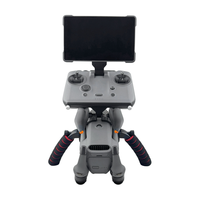 ABZZ-Ground Shooting Stand With Tripod Dual Handle Handheld Gimbal Stabilizer For DJI Mavic 4 Pro Drone Accessories For RC PRO2