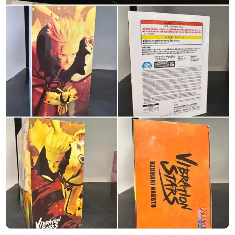 

BANDAI NAMCO BANPRESTO NARUTO Shippuden Uzumaki Naruto Namikaze Minato Kurama ПВХ Фигурка Модель Фестивальные подарки В наличии Подлинная