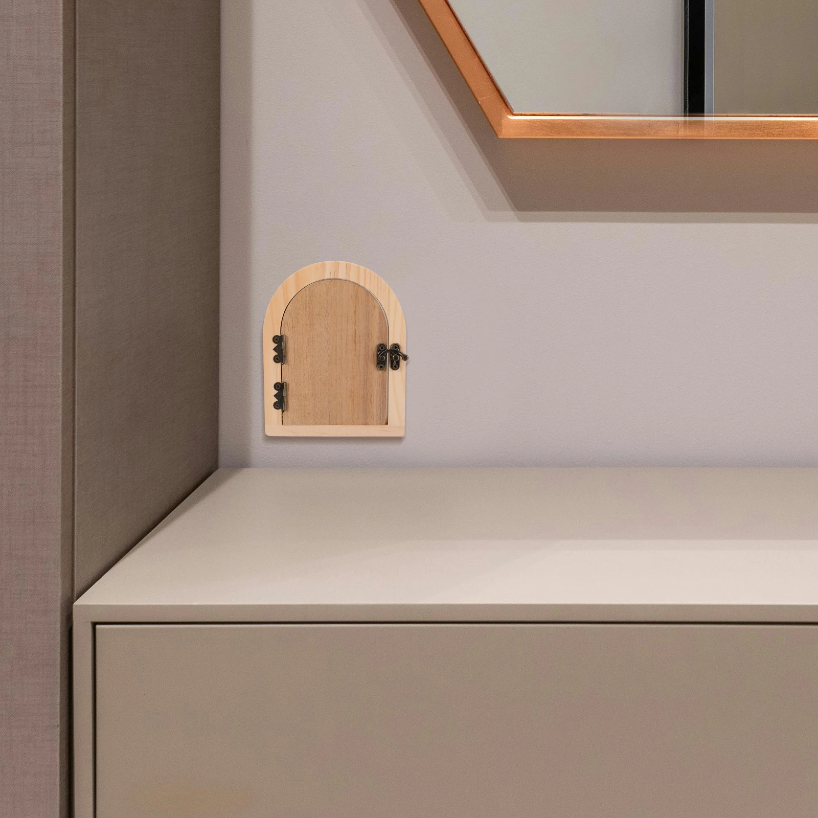 

Fairy Door Outlet Cover Wooden Childproof Electrical Safety Baby Proofing Pet Proofing No Punching Required Light Switch